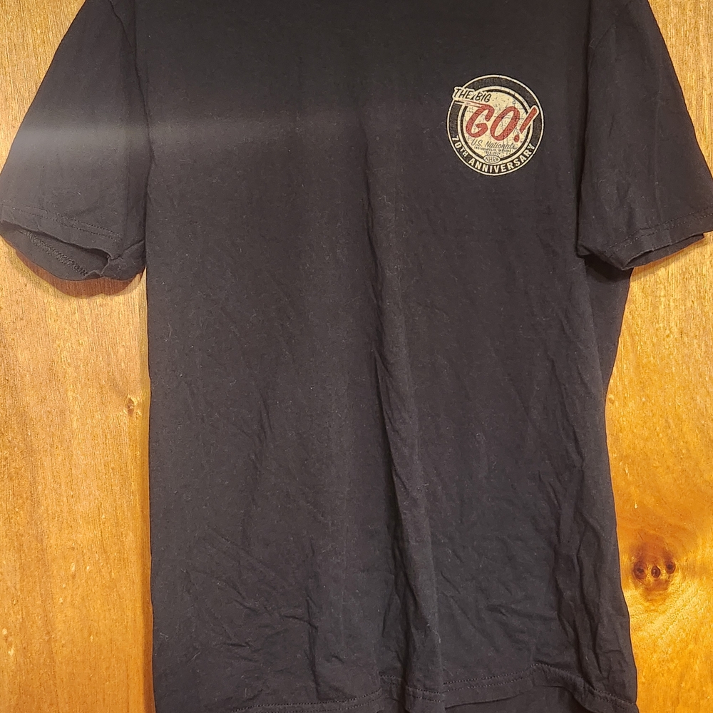 NHRA 70th Anniversary U.S Nationals T Shirt Size Large